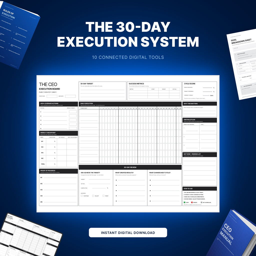 The CEO Execution System™